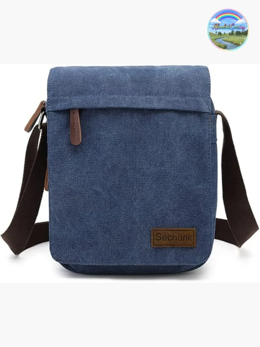 Canvas Messenger Crossbody Bag Shoulder Bag Retro